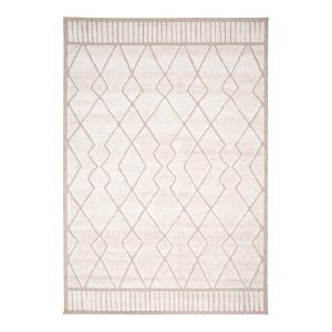 AFK Living vloerkleed Alba - reliëfeffect - beige - 120 x 170 cm